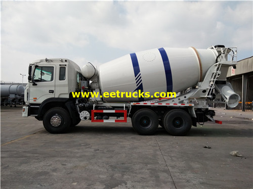 6x4 12000L جاك شاحنة خلط الخرسانة