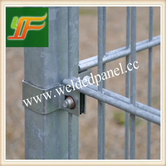8/6/8 welded mesh double wire fencing panel (20 years ISO factory)