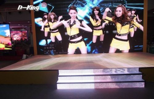 Hd P5 / P6 Indoor Advertising Led Display Series , 128*96 Cabinet Resolution