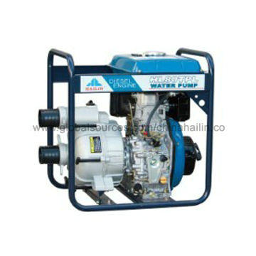 Diesel Trash Pump with 306cc Engine Displacement and 80mm Inlet/Outlet