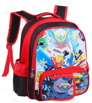 Children school backpack kids cartoon school bag