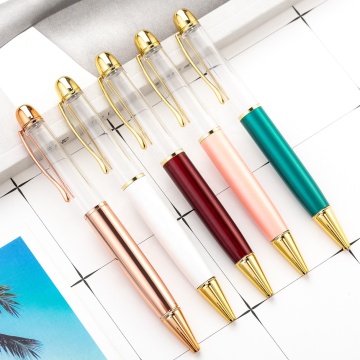 Großhandel Neues Design -Werbe -Metall -Kugelschreiber - größerer Größe Fett leerer DIY -Stift