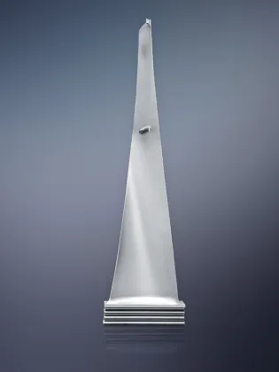 Steam turbine blade of thermal power generation