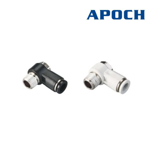 APH সিরিজ পুরুষ থ্রেডেড কনুই বায়ুসংক্রান্ত দ্রুত ফিটিং