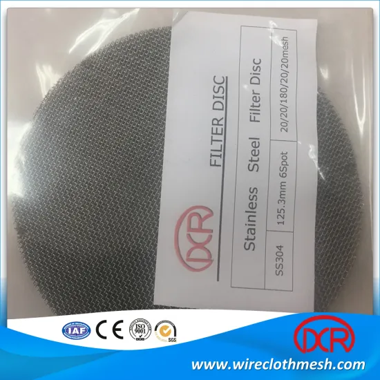 Stainless Steel Filter Disc Screen