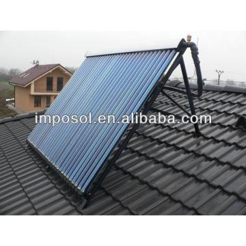 evacuated tube solar keymark solar collector