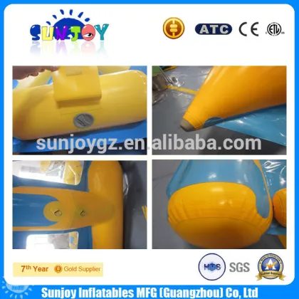 2017 hot sale flying fairy Inflatable Flying Manta Ray for Watercraft Games