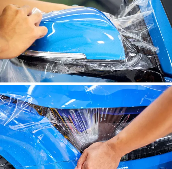 applying paint protection film