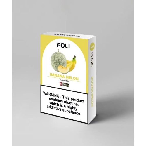 Foli elektronischer Zigarettenschiff Transparente Flash Vape Pod