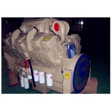 6 Cylinder 890hp 664kw Marine Diesel Engine