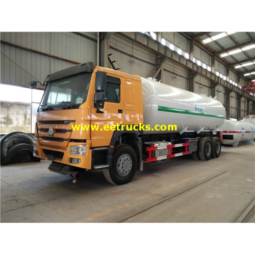 SINOTRUK 25m3 Propane Road Tanker Vehicles