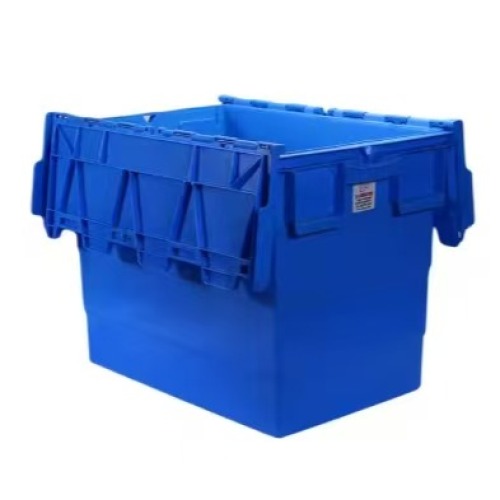 Large Plastic Pallet Box Container with Lid