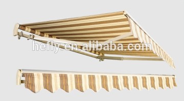Patio Retractable Manual sliding awning