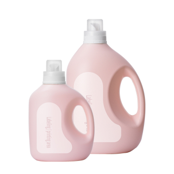 Wholesale Pink HDPE Plastic Laundry Detergent Bottles 400ml 600ml 1000ml