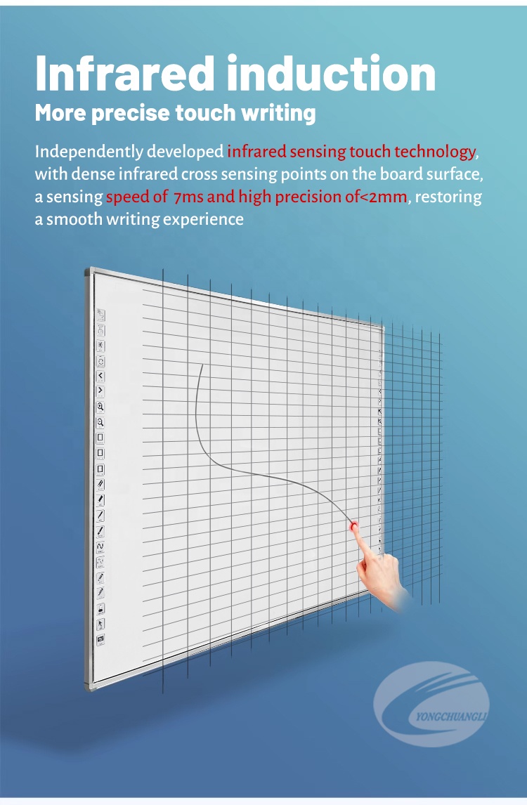 82 inch Interactive touch whiteboard