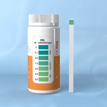 FFA food edible oil acid test strip