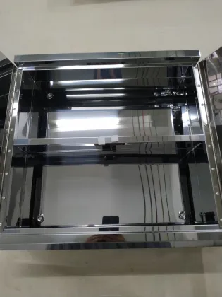 Single Door Wall Mounted Bathroom Mirror Cabinet