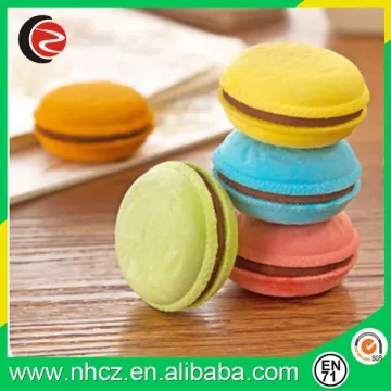 2016 creative Macarons cake eraser