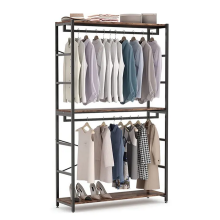 Multipurpose Metal Coat Clothes Rack