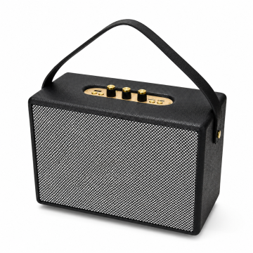Retro Leather Portable Bluetooth Speaker