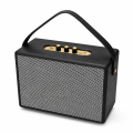 Retro Deri Taşınabilir Bluetooth Hoparlör