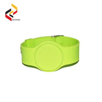Customized RFID Silicone Wristbands with TK4100 chip