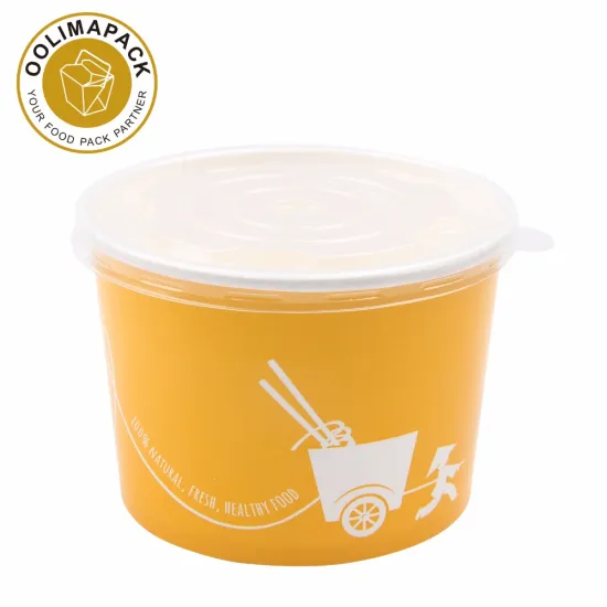Disposable Pastel Soup Bowls with Lids: Perfect for Hot Foods