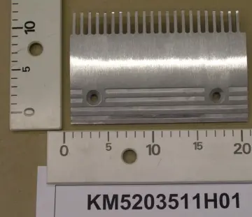 KM5203511H01 Aluminium Comb Plate for KONE Escalators