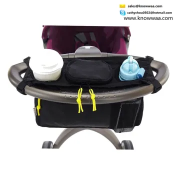 Baby Stroller Organizer With Cup Holder