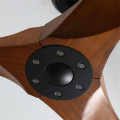 Indoor Wooden Ceiling Fan With Remote Control