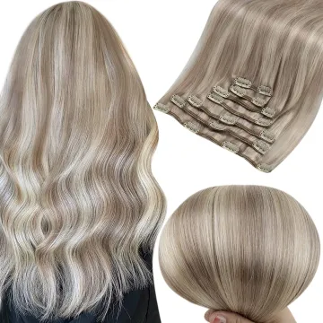 Wholesale Natural Remy Human Hair Extensions for Women Clip in Human Hair Extensions Double Weft Human Hair Clip in Extensions