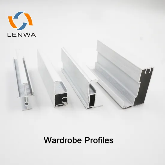 LENWA Aluminum Factory Hot Sale In-stock Sliding Wardrobe Doors