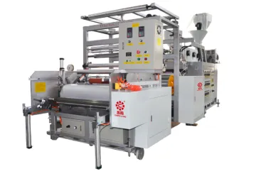 Two Screws Plastic Stretch Film Machine Unit