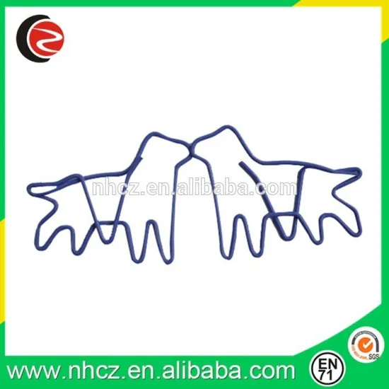 special shaped paper clips with customized colorful
