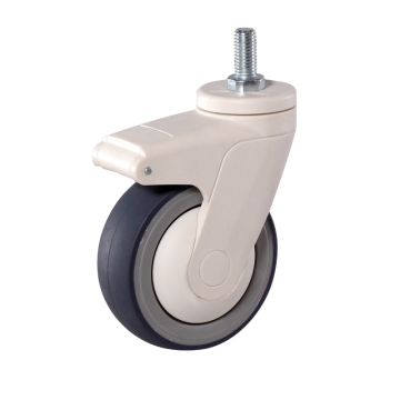 single piece full plastic caster wheel without brake