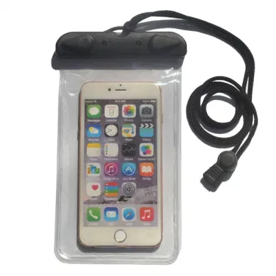 Adjustable Strap Anti-Scratch Lightweight Transparent Adult Unisex Waterproof Phone Pouch