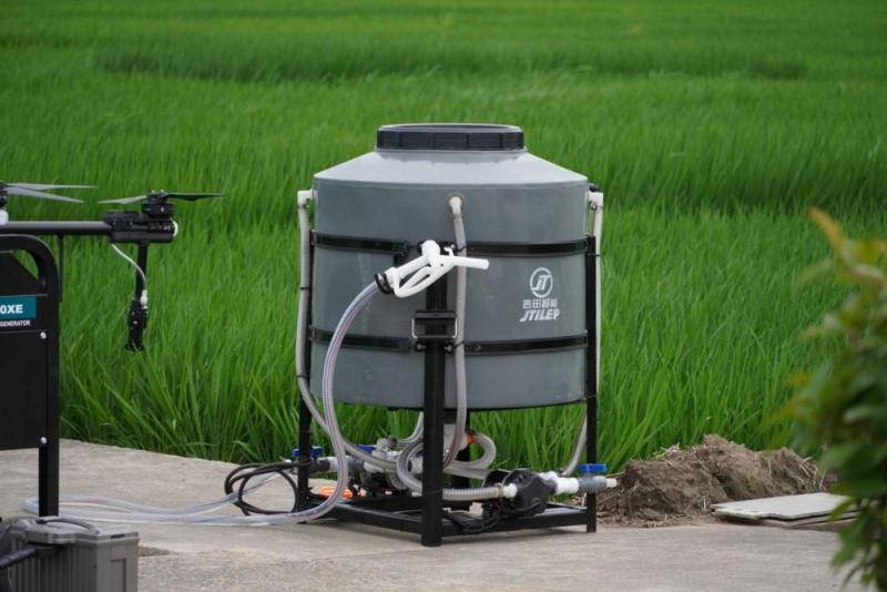 40L UAV Drone Crop Sprayer 6-Axis Agriculture Drones