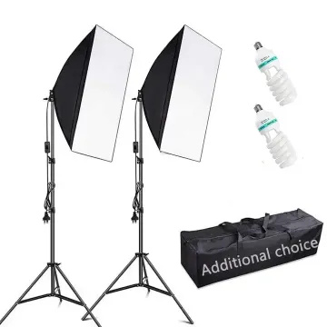 Professional Photography Light Kit: Complete Studio Equipment including Light Stand and Soft Box for High-Quality Lighting