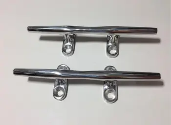 Marine hardware stainless hollow base cleat