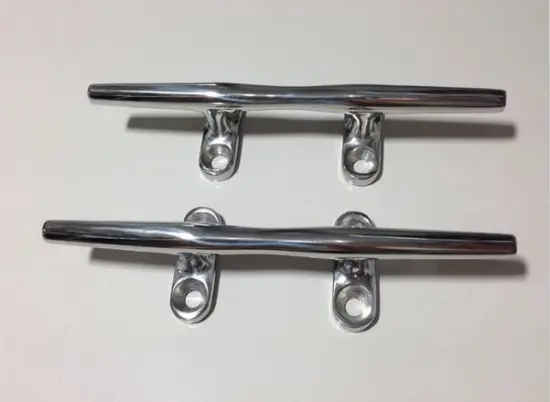 Marine hardware stainless hollow base cleat