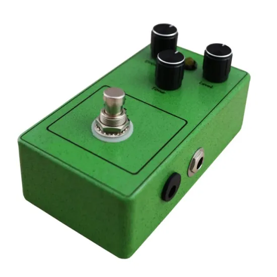 Precision Aluminum Alloy Housing OEM Electric Guitar Pedal Box
