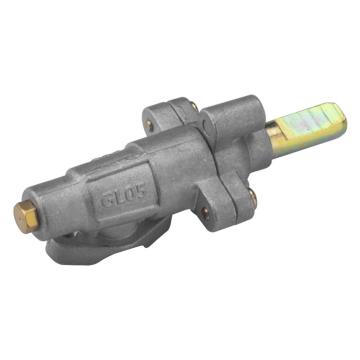 Valve de gaz droite du four en aluminium