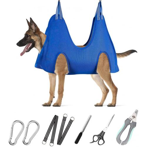 Pet Dog Grooming Hammock Dog Grooming Harness for Nail Trimming