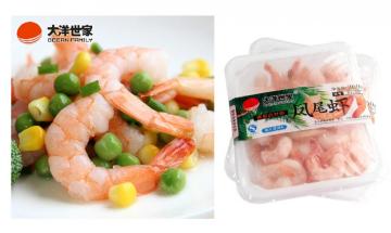 Frozen Skinless Penaeus Vannamei Shrimp 260g
