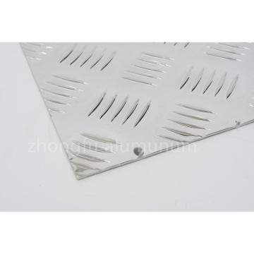 lamiera di alluminio goffrata/scacchi 3/5 barre
