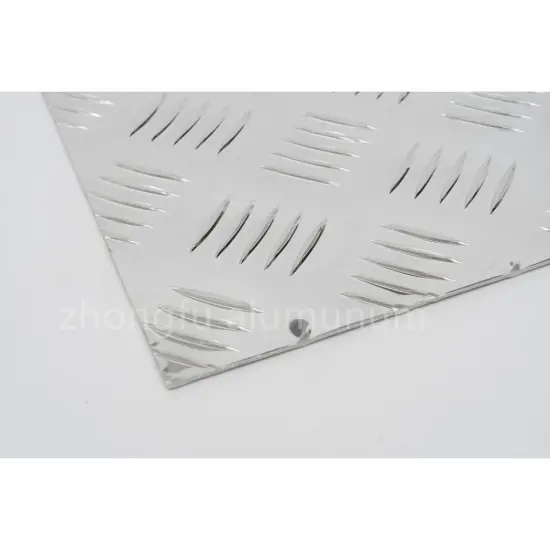 embossed/checkered 3/5 bars aluminum sheet