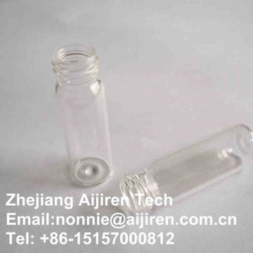 10ml clear precision screw- thread vial round bottom