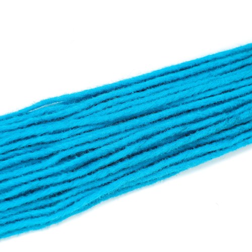 Dwukolorowe ombre Faux Locs 1B NIEBIESKIE