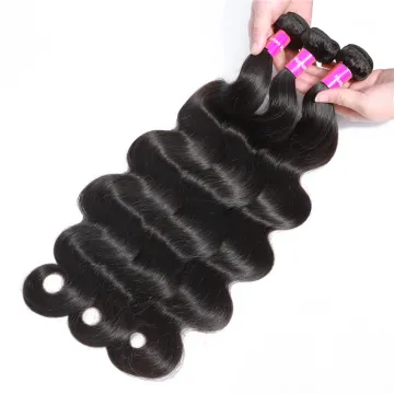 Tuneful 100% Original 8A Grade Virgin Cuticle Aligned Mink Brazilian Human good Quantity hair extension Body wave 300g
