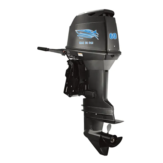 Outboard Engine T60HP: 2-Stroke Marine Boat Motor